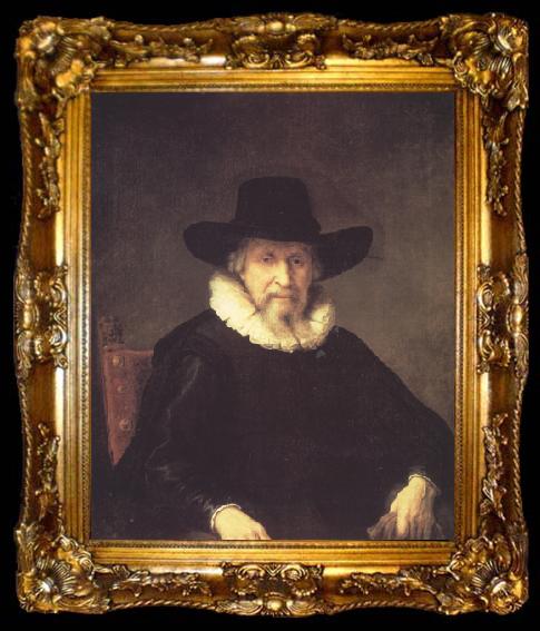 framed  Ferdinand bol Portrait of a Seated Man (mk33), ta009-2